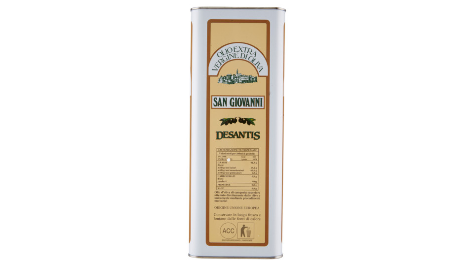 Desantis Olio Extra Vergine di Oliva San Giovanni