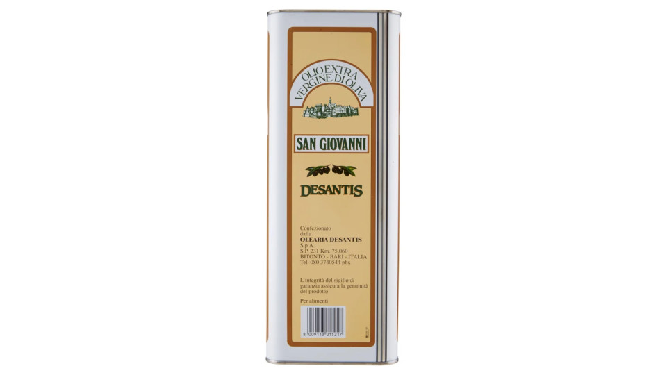Desantis Olio Extra Vergine di Oliva San Giovanni