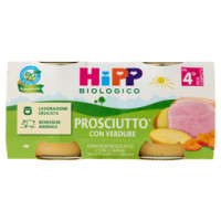 Hipp, omogeneizzato di prosciutto con verdure biologico