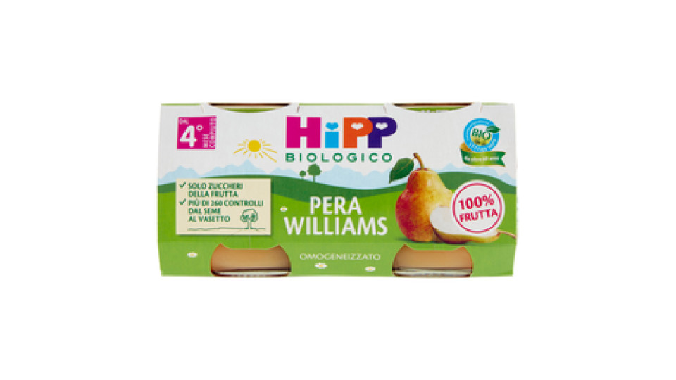 HiPP Biologico Pera Williams omogeneizzato