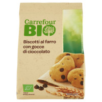 Biscotti Di Farro Con Gocce Di Cioccolato Biologici