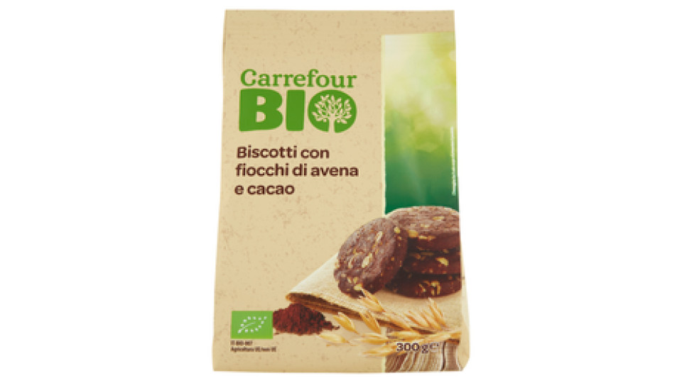 Biscotti con fiocchi di avena e frutta Fior di Loto