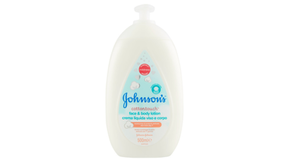 Johnson's COTTONTOUCH CREMA LIQUIDA VISO E CORPO