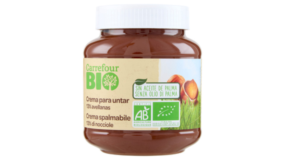 Crema Spalmabile Con Nocciole E Cacao Magro