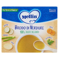 Mellin Brodo di verdure 10 bustine monodose