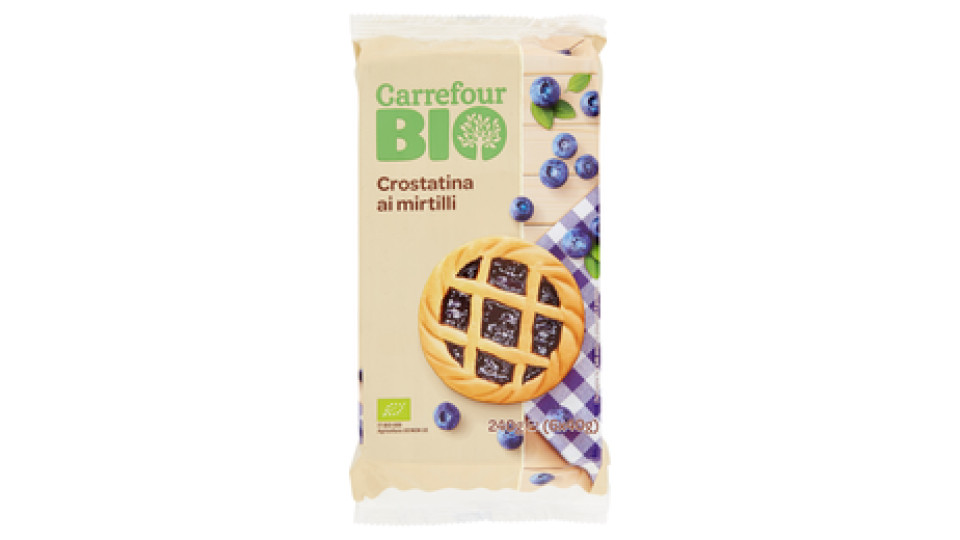 Carrefour Bio Crostatina ai mirtilli