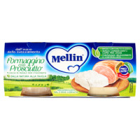 Mellin Formaggino con Prosciutto* Omogeneizzato