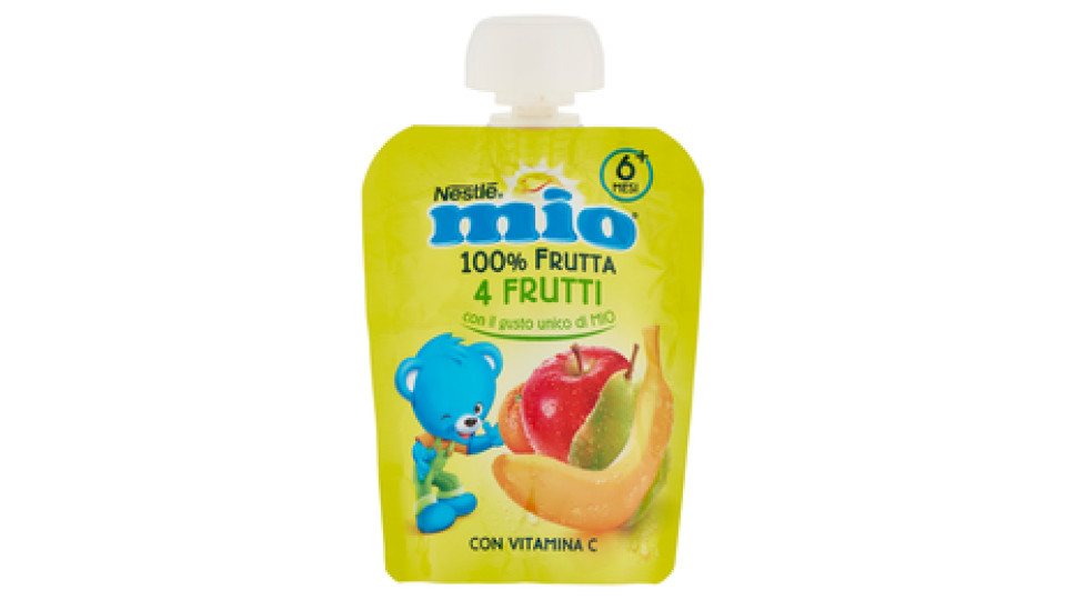NESTLÉ MIO 4 Frutti Merenda da spremere pouch