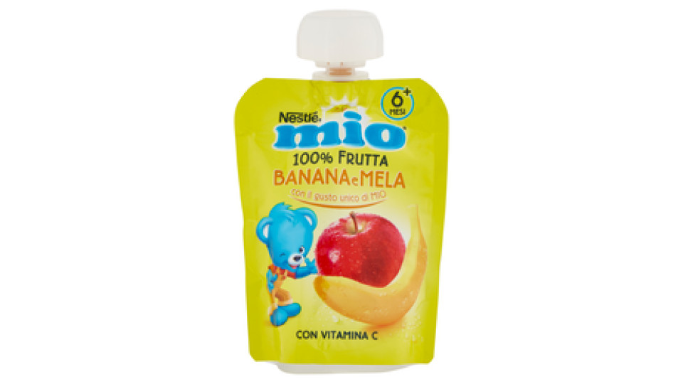 NESTLÉ MIO Yogurt Banana Merenda da spremere pouch