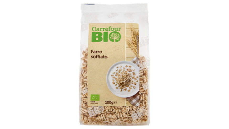 Carrefour Bio Farro Soffiato Biologico