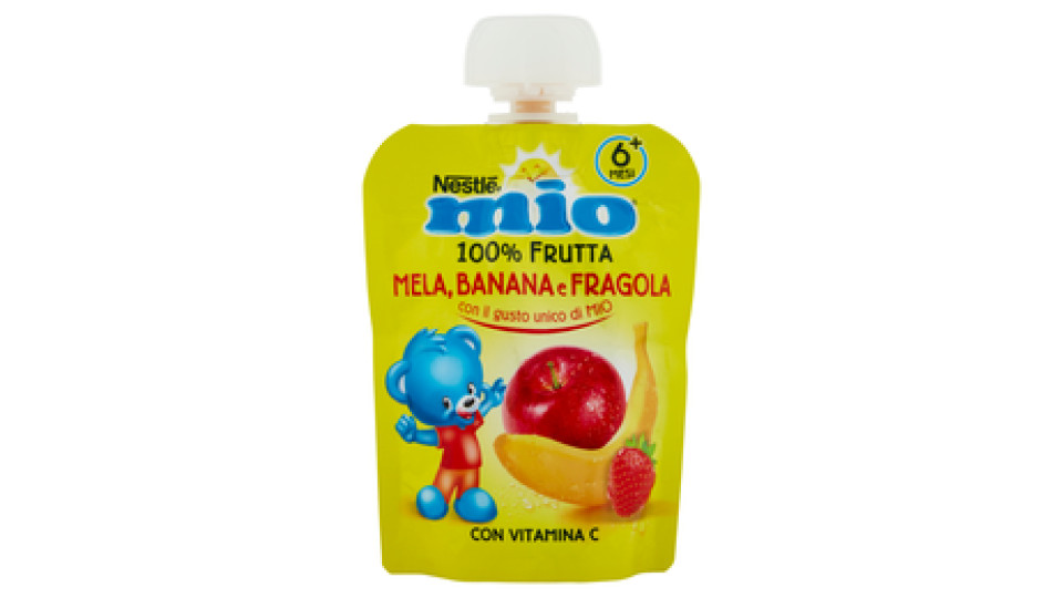 NESTLÉ MIO Banana Mela Merenda da spremere pouch