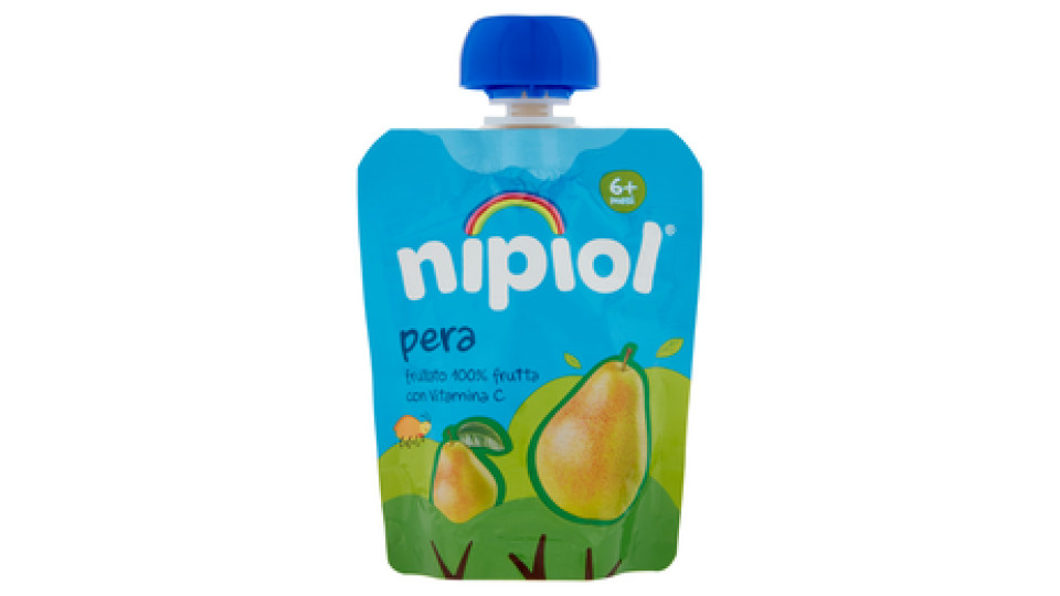 nipiol pera frullato 100% frutta 85 g