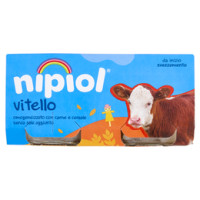 Nipiol Vitello Omogeneizzato con vitello e cereale
