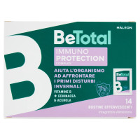 BeTotal Immuno Protection Vitamina B, Echinacea, Acerola, Supporto per Difese Immunitarie 14 Bst 49g