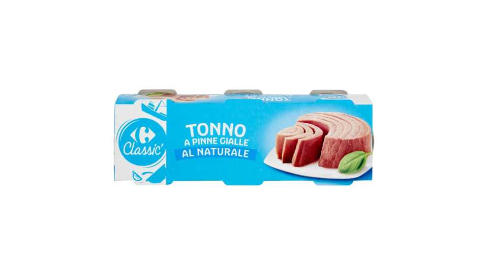 Carrefour Tonno a pinne gialle al naturale