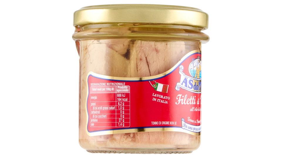 Asdomar Filetti di Tonno all'olio di oliva
