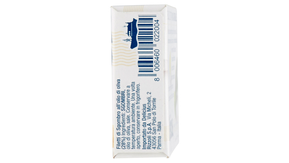 Delicius Filetti di Sgombro all'olio di oliva