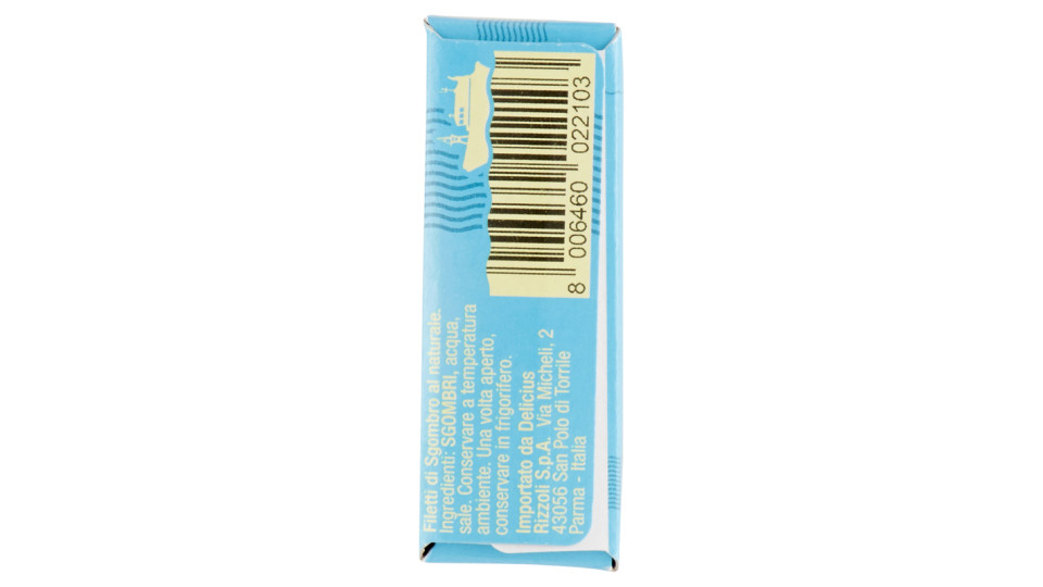 Delicius Filetti di Sgombro al naturale