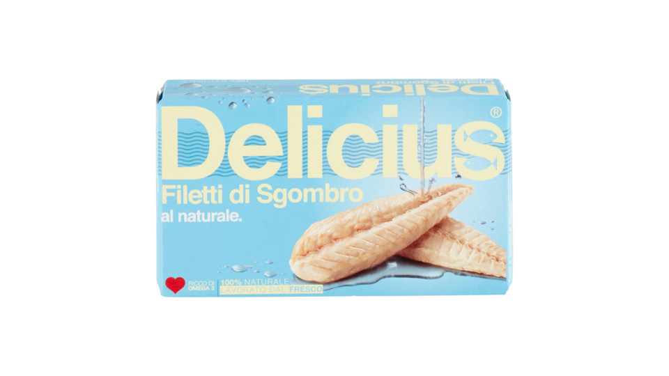 Delicius Filetti di Sgombro al naturale