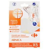 Carrefour Arnica Cerotti per dolori articolari e muscolari della schiena Maxi