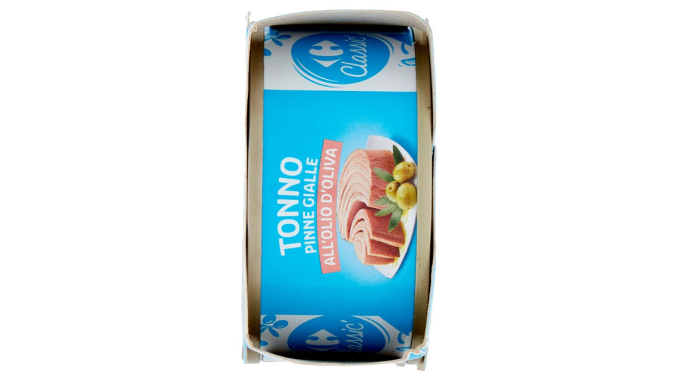 Carrefour Tonno a Pinne Gialle all'Olio di Oliva pescato a canna