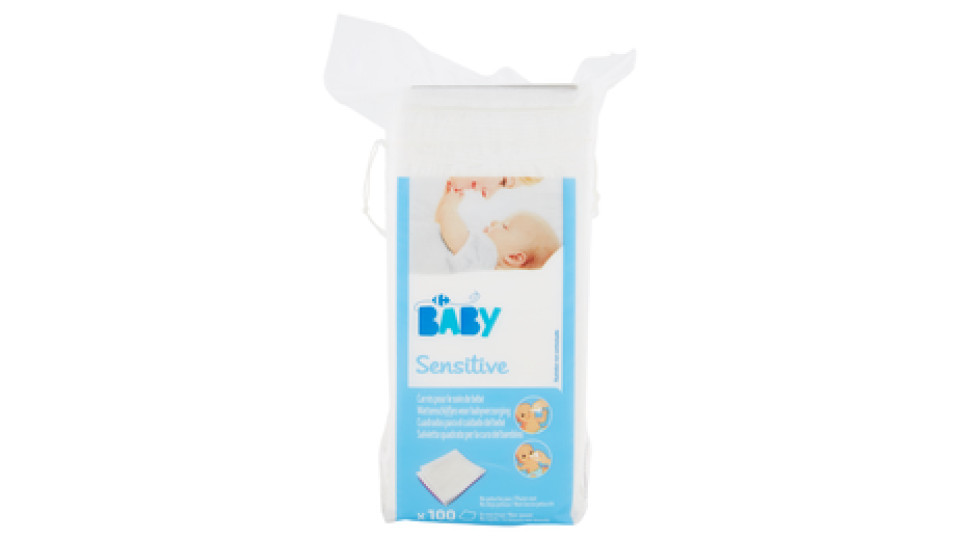 Carrefour Baby Sensitive Salviette quadrate per la cura del bambino