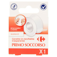 Carrefour Primo Soccorso Cerotto in rocchetto trasparente