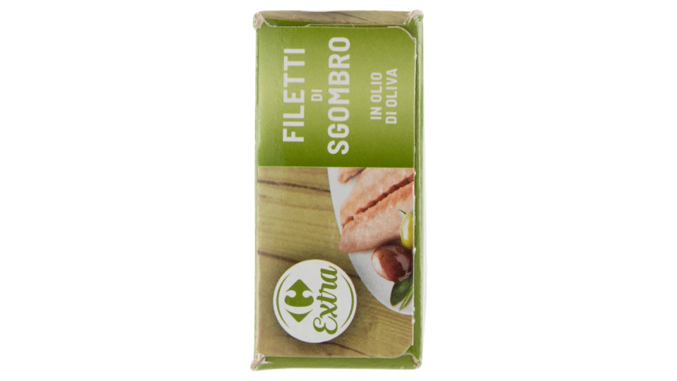 Carrefour Filetti di sgombro in olio di oliva