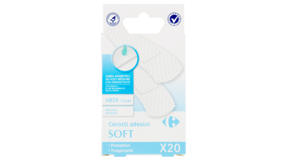 Carrefour Soft Cerotti adesivi Medi