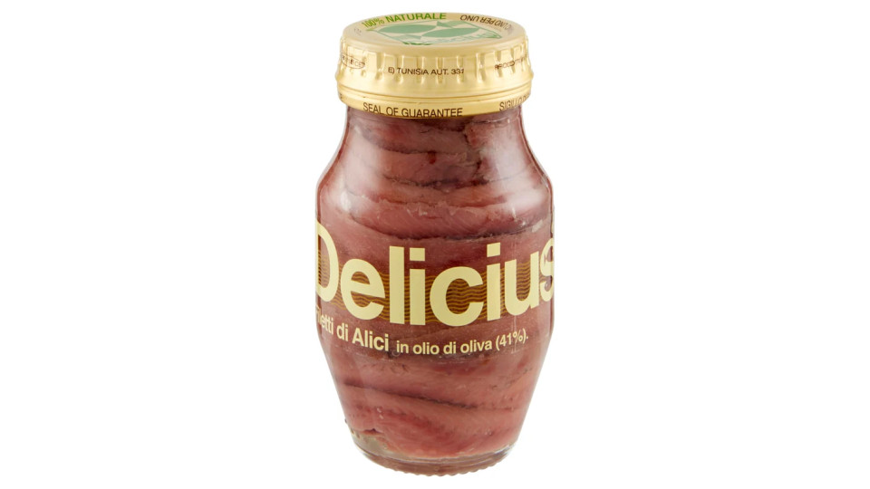 Delicius Filetti di Alici in olio di oliva (41%)