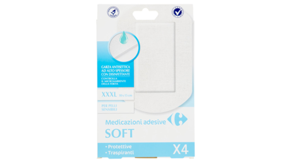 Carrefour Soft Medicazioni adesive XXXL