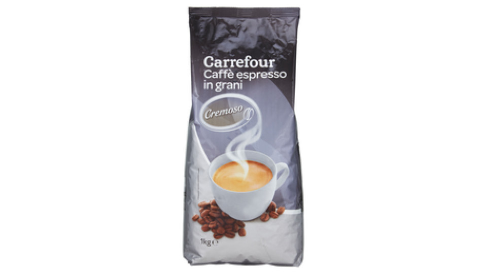 Carrefour Caffè espresso in grani Cremoso
