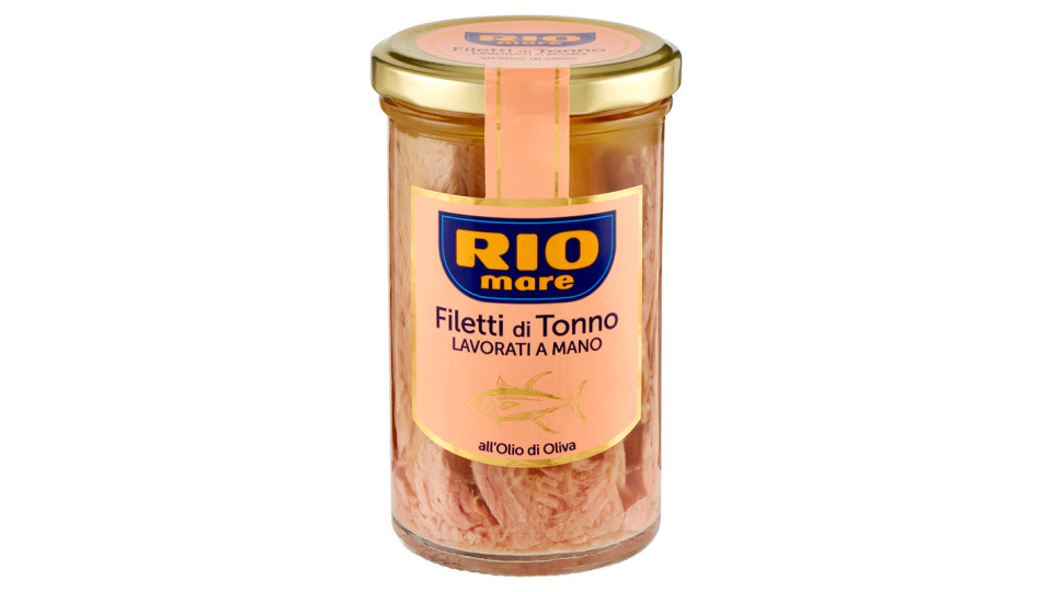 Rio Mare I Lavorati a Mano Filetti di Tonno all'olio di oliva