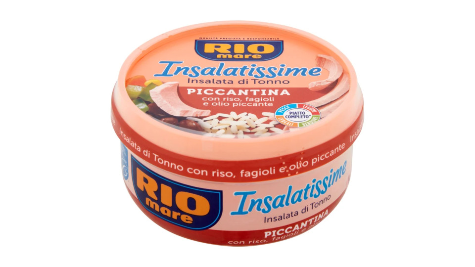 Rio mare Insalatissime Riso Piccante con Fagioli Rossi e Neri e Olio Piccante