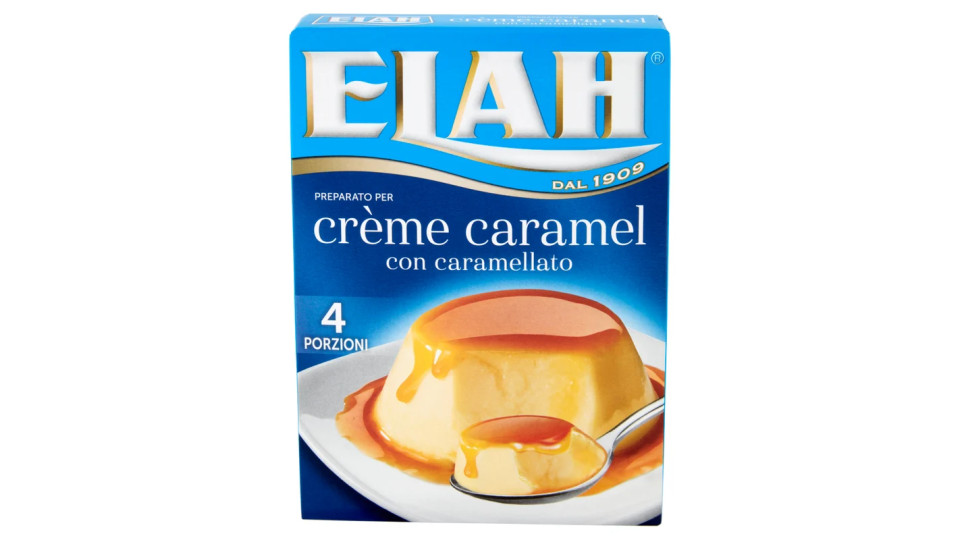 Elah Preparato per crème caramel con caramellato