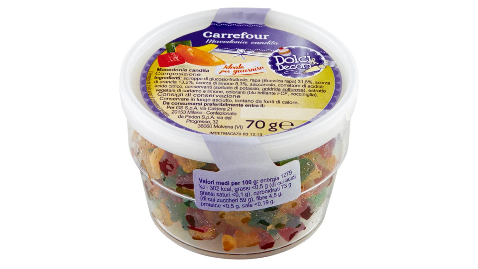Carrefour Dolci & Decori Macedonia candita