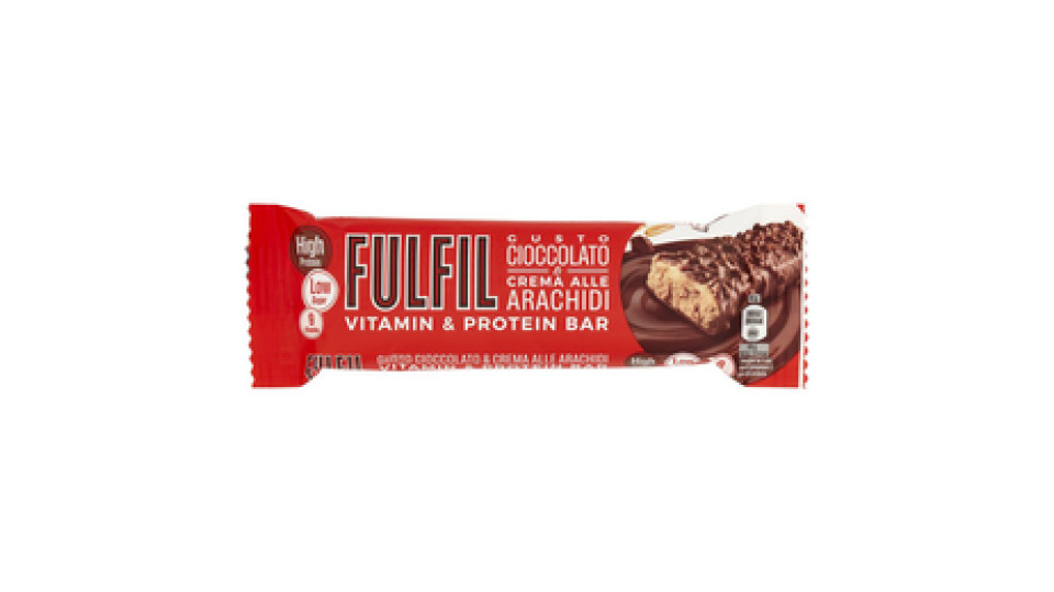 Fulfil Vitamin & Protein Bar Gusto Cioccolato e Crema alle Arachidi 55 g