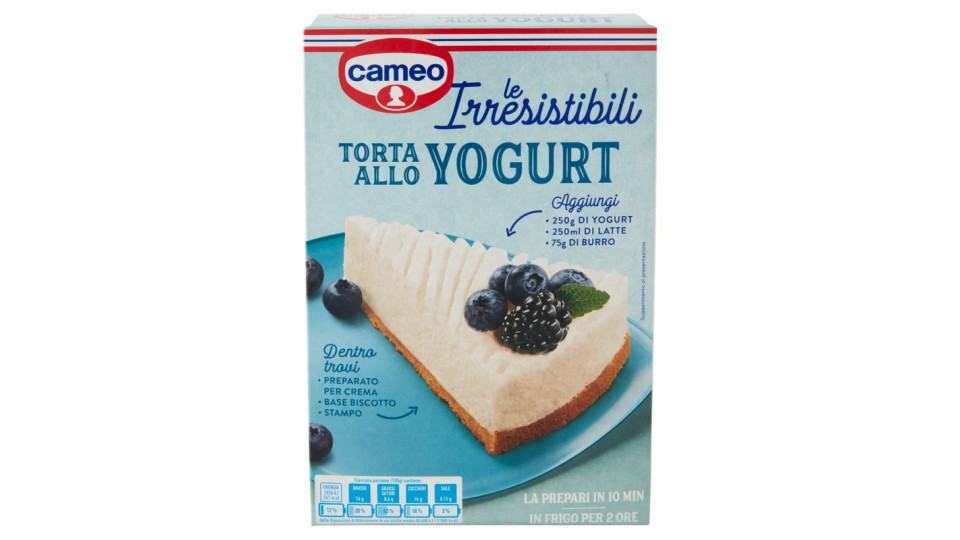 cameo Torta yogurt