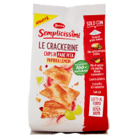 Doria Semplicissimi Le Crackerine Chips Di Pane Pita Con Sale Marino 90 G