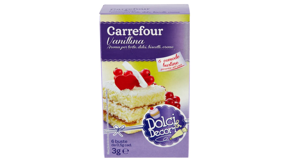 Carrefour Dolci & Decori Vanillina
