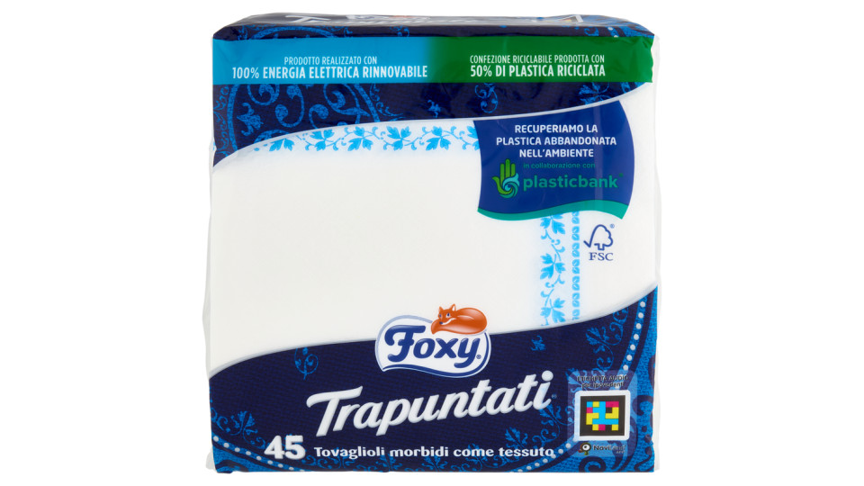 Foxy Trapuntati 45 Tovaglioli