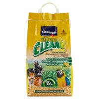 Vitakraft Vegetal Clean Corn Lettiera Vegetale di Tutolo di Mais per Uccelli e Roditori