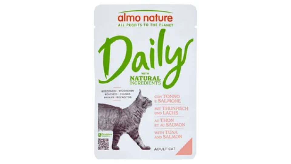 almo nature Daily Adult Cat con vitello e agnello