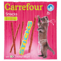 Carrefour Snacks Sticks ricchi di manzo per gatti