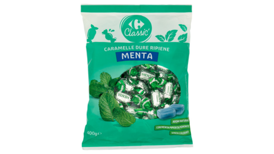 Caramelle Dure Ripiene Alla Menta
