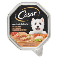 Cesar Cuore di Verdure Tenero Paté con Tacchino e Cuore di Verdure