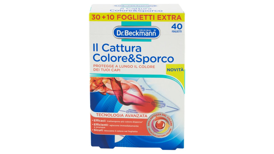 Dr. Beckmann Il Cattura Colore&Sporco Microfibra