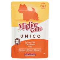 Migliorcane Unico Delicato Paté 100% Tacchino