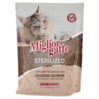 Miglior Gatto Sterilized Croccanti Prelibatezze con Delizioso Salmone
