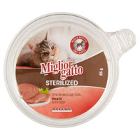 Miglior Gatto Sterilized Mousse con Manzo